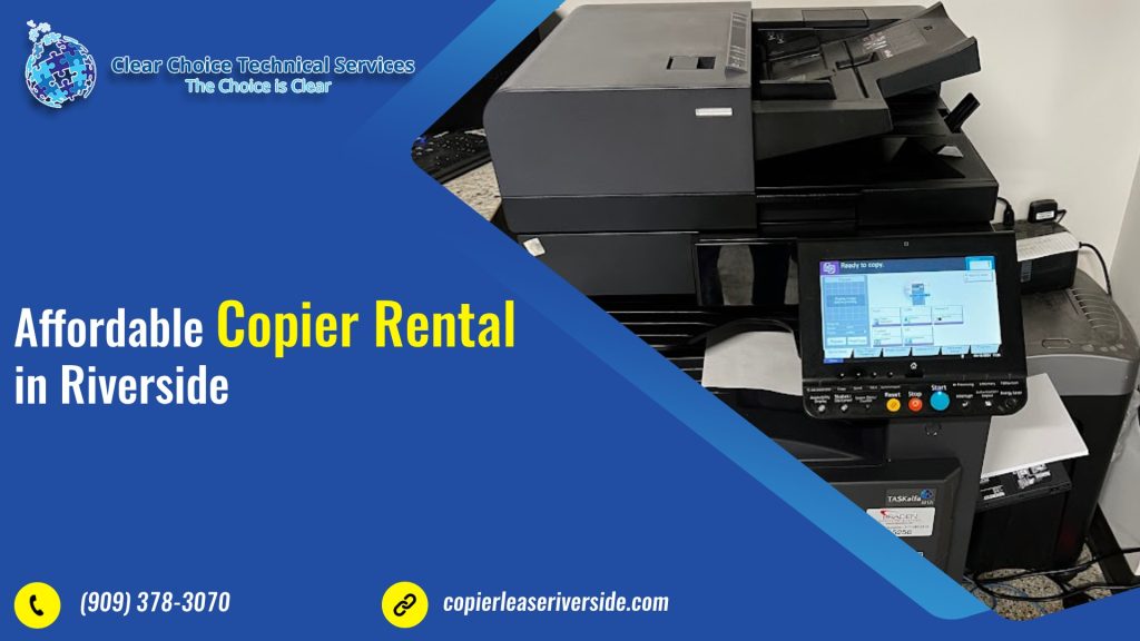 Affordable Copier Rental in Riverside