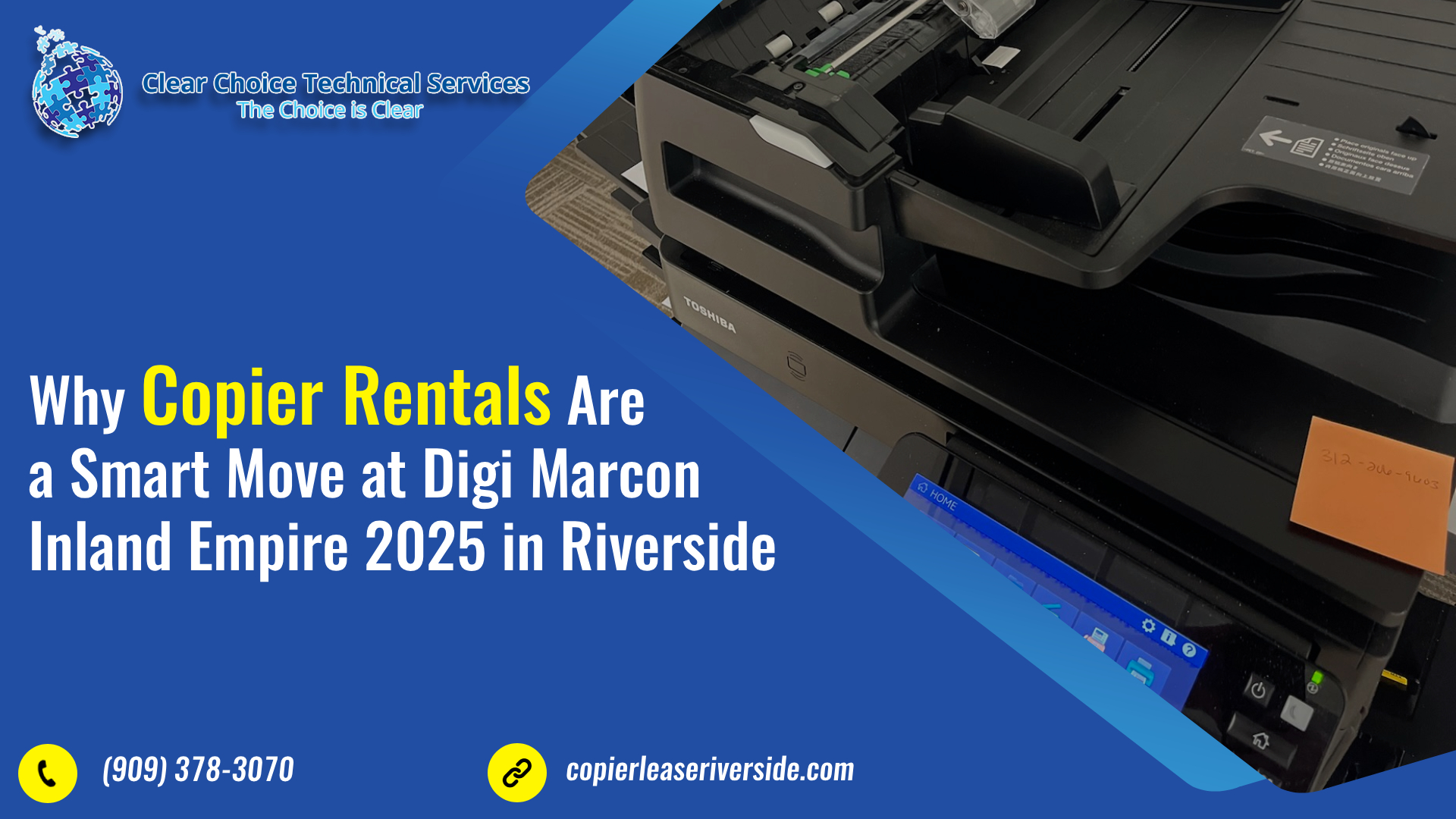 Read more about the article Why Copier Rentals Are a Smart Move at Digi Marcon Inland Empire 2025 in Riverside