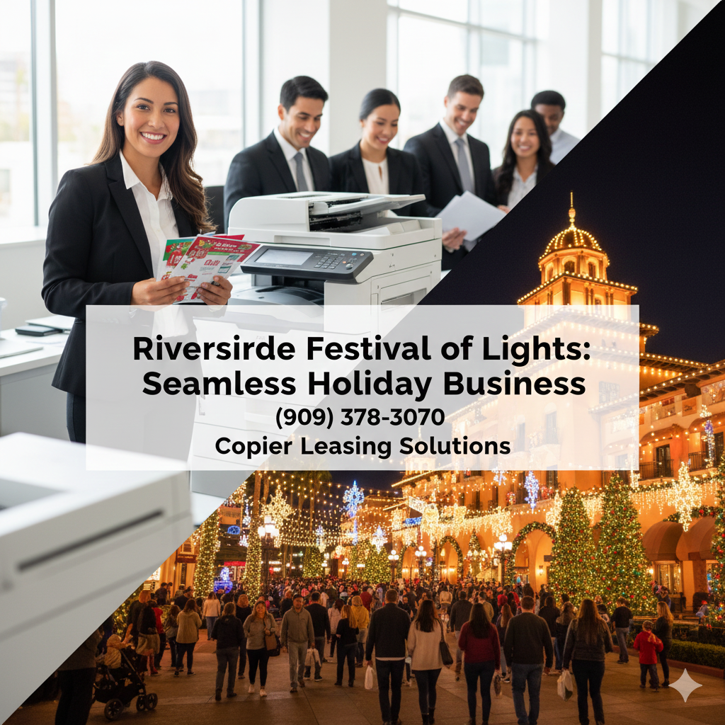 Read more about the article Keep Your Riverside Business Running Smoothly with Copier Leasing This Holiday Season