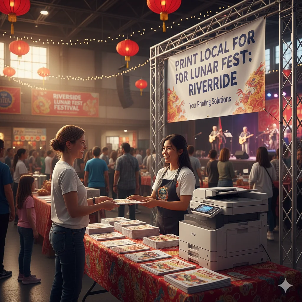 Read more about the article Print Local for Lunar Fest: Short-Term Copier Rentals in Riverside